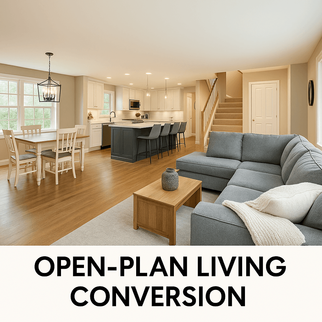 Open Plan Living Conversion
